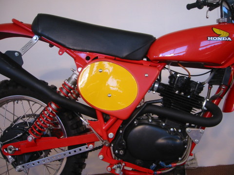 Honda xl 350 oil cooler #6